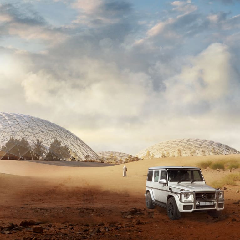 A Martian City is Being Built in the Dubai Desert